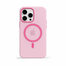 Mobilskal MagSafe Rosa Transparent