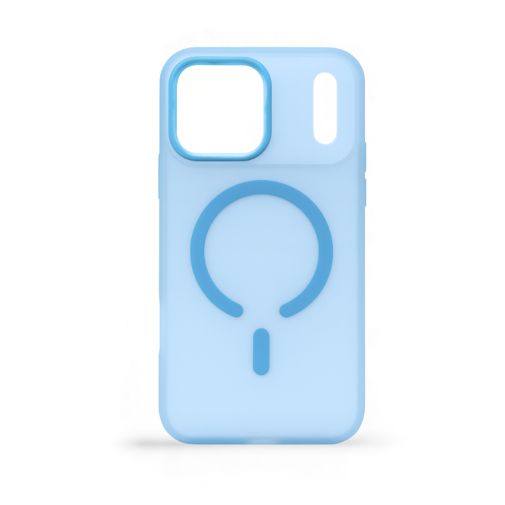 Mobilskal MagSafe Ljusblå Transparent